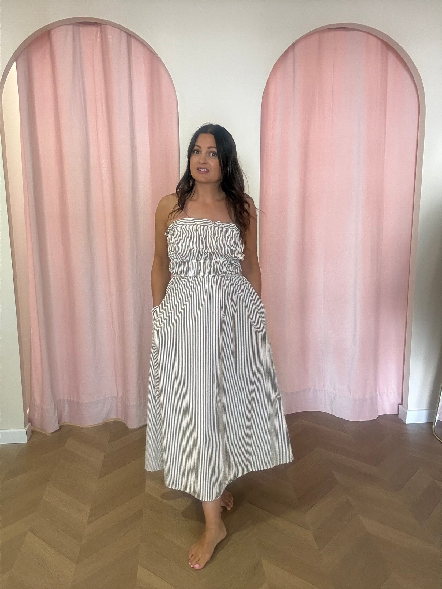Robe Manon marron
