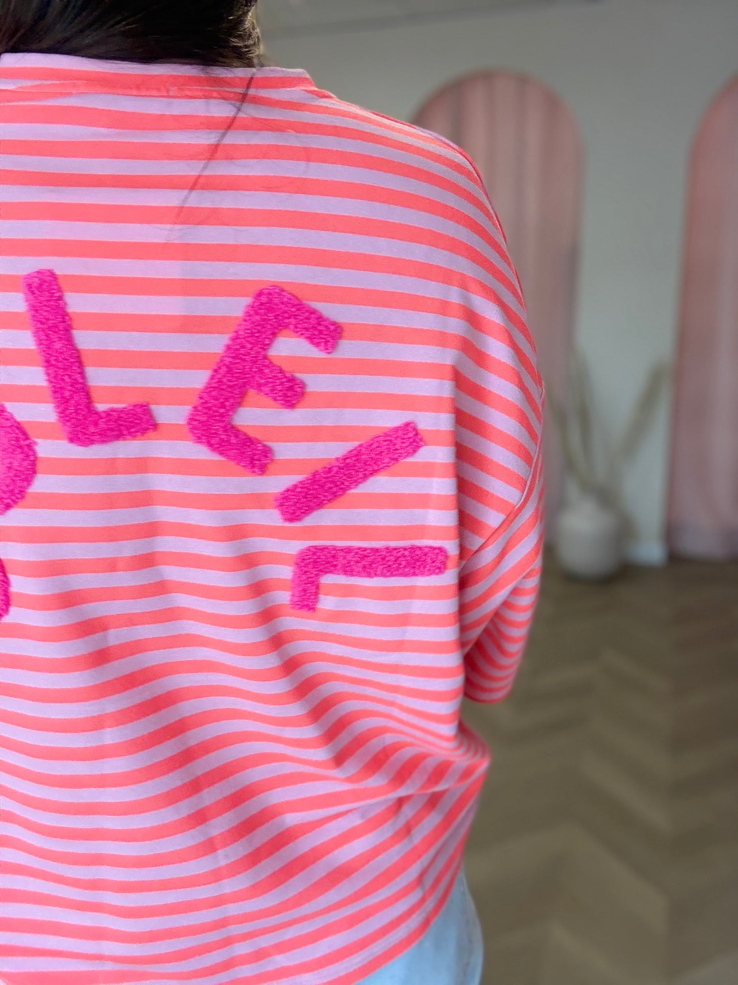 T-shirt Léonie corail