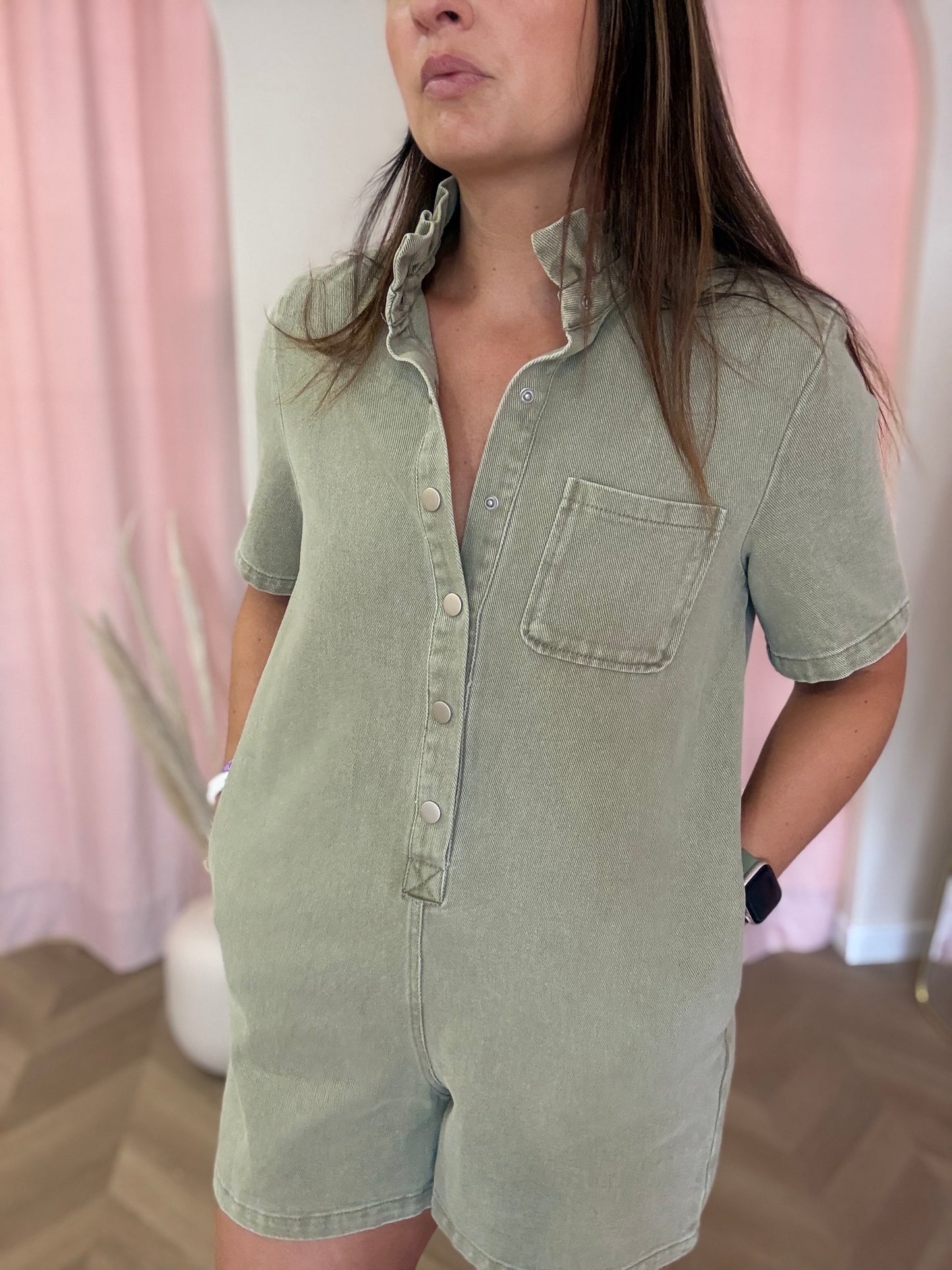 Combishort Gaspard Kaki