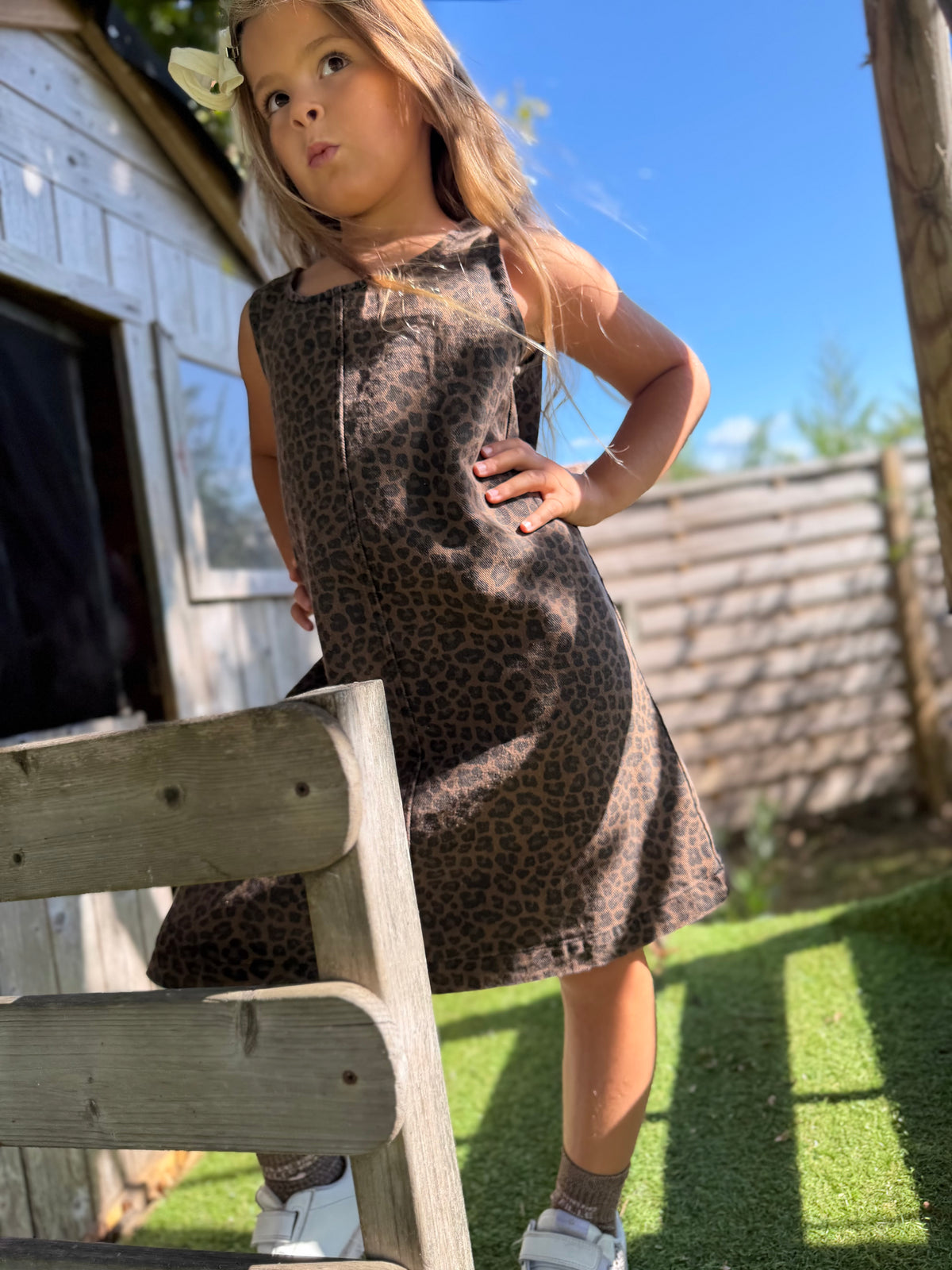 Robe Léopard fille 🐆 🤎