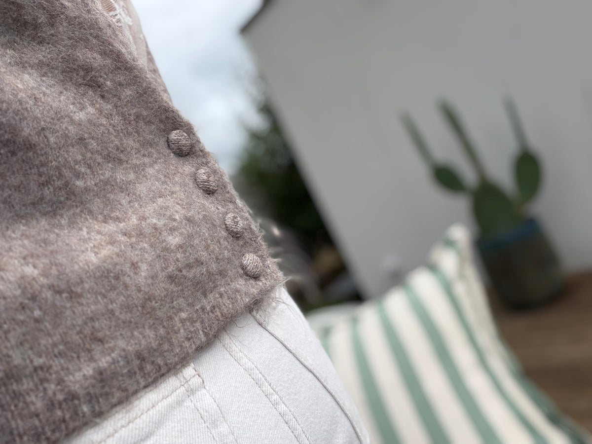 Pull Lalie taupe