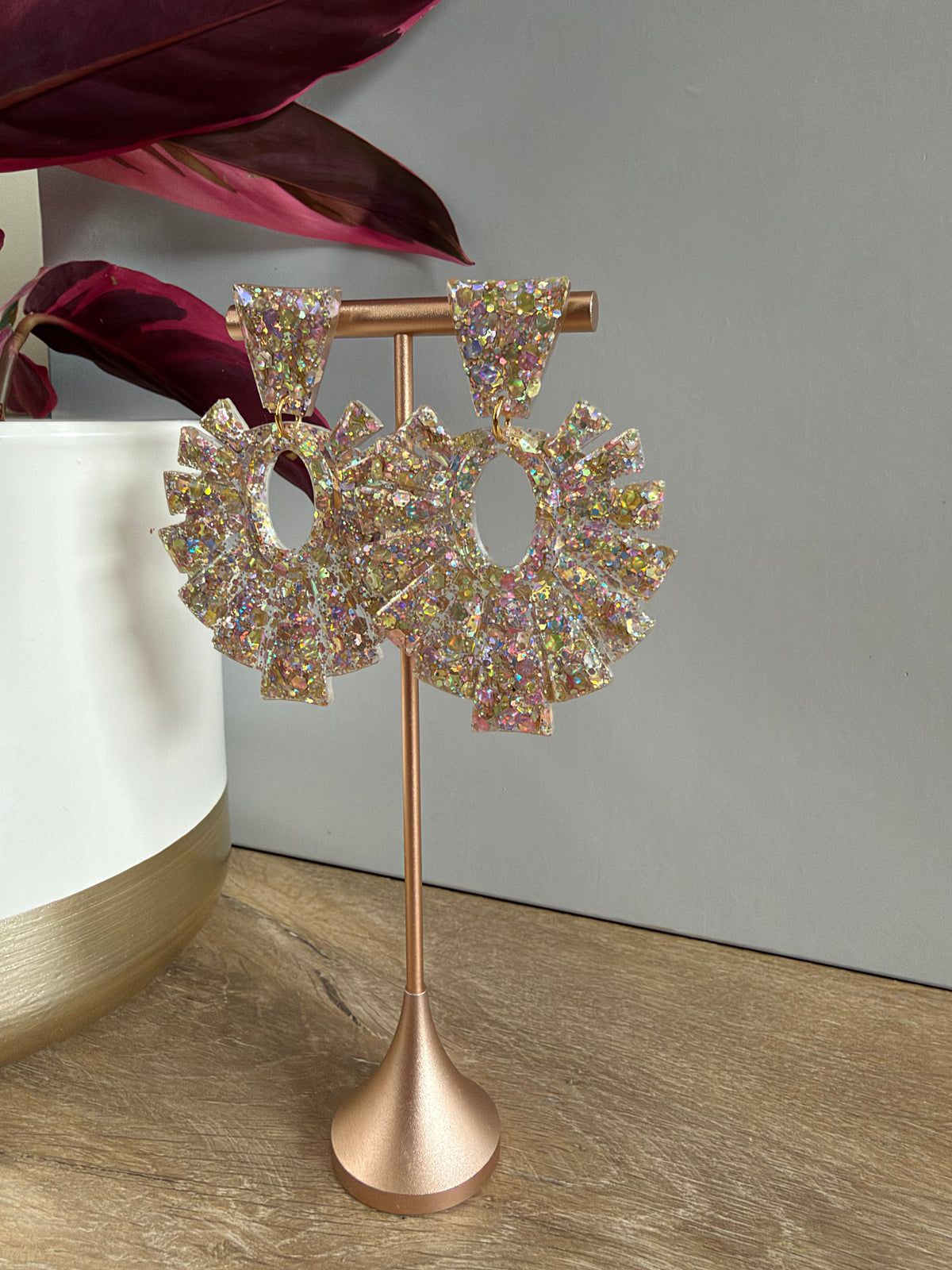 Boucles d'oreilles Marly - Mix doré