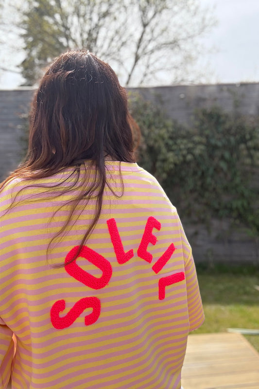 T-shirt Léonie jaune