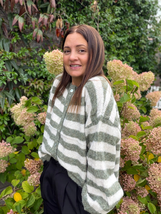 Gilet Arlette kaki