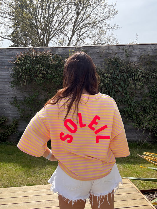 T-shirt Léonie jaune