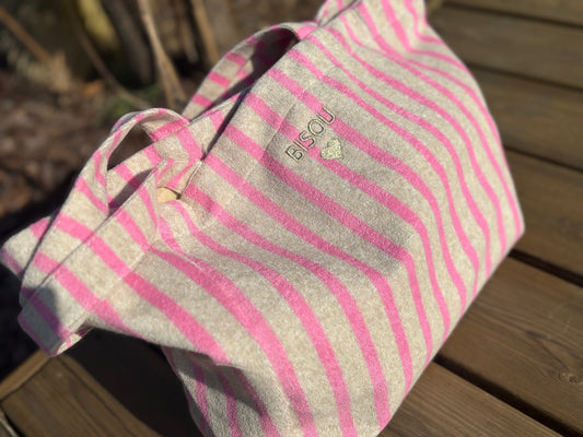Grand sac éponge Bisous