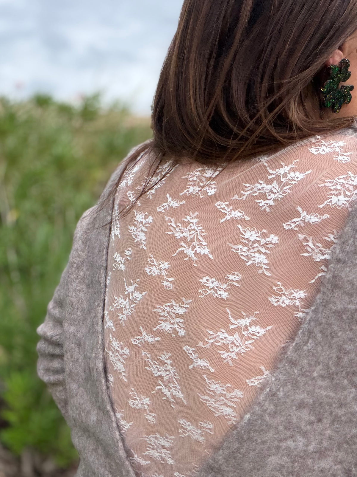 Pull Lalie taupe