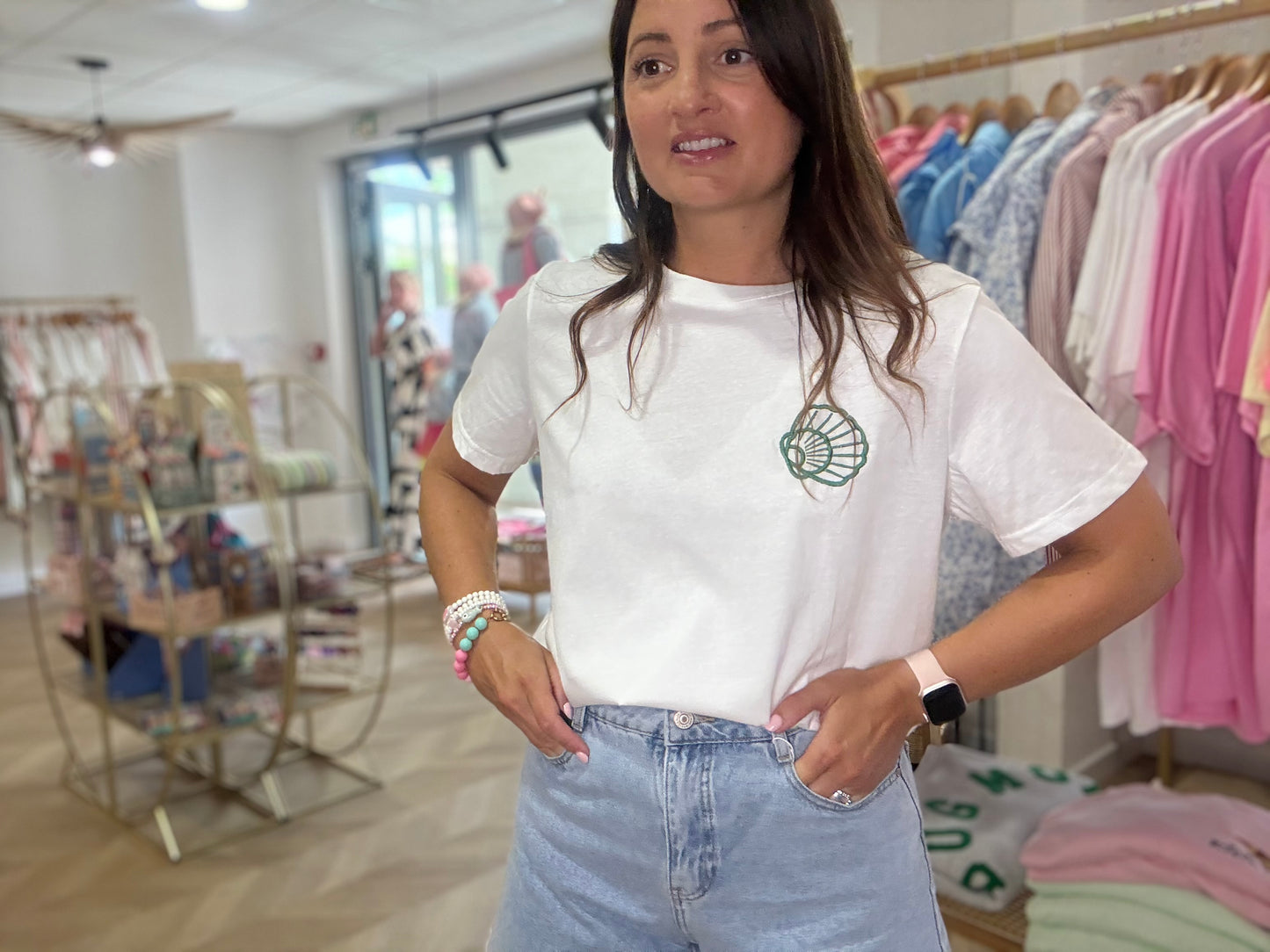 T-shirt Coquillage