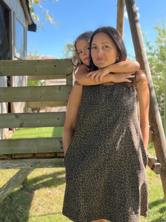 Robe Léopard Maman 🐆 🤎