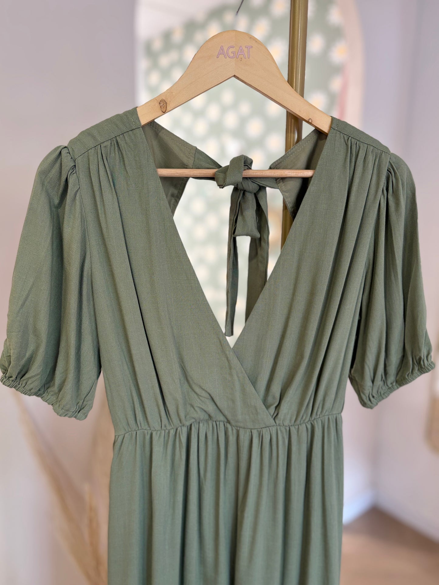 Robe Salomé Kaki