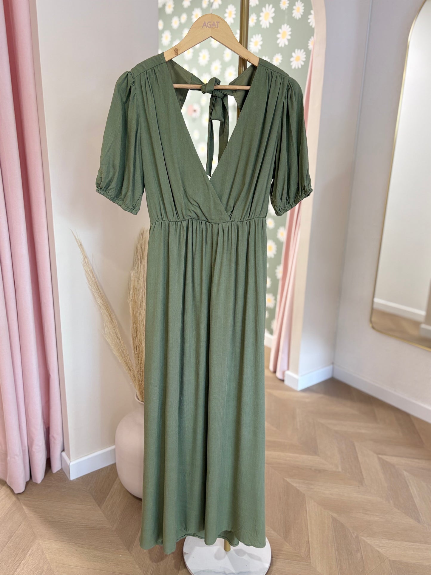 Robe Salomé Kaki