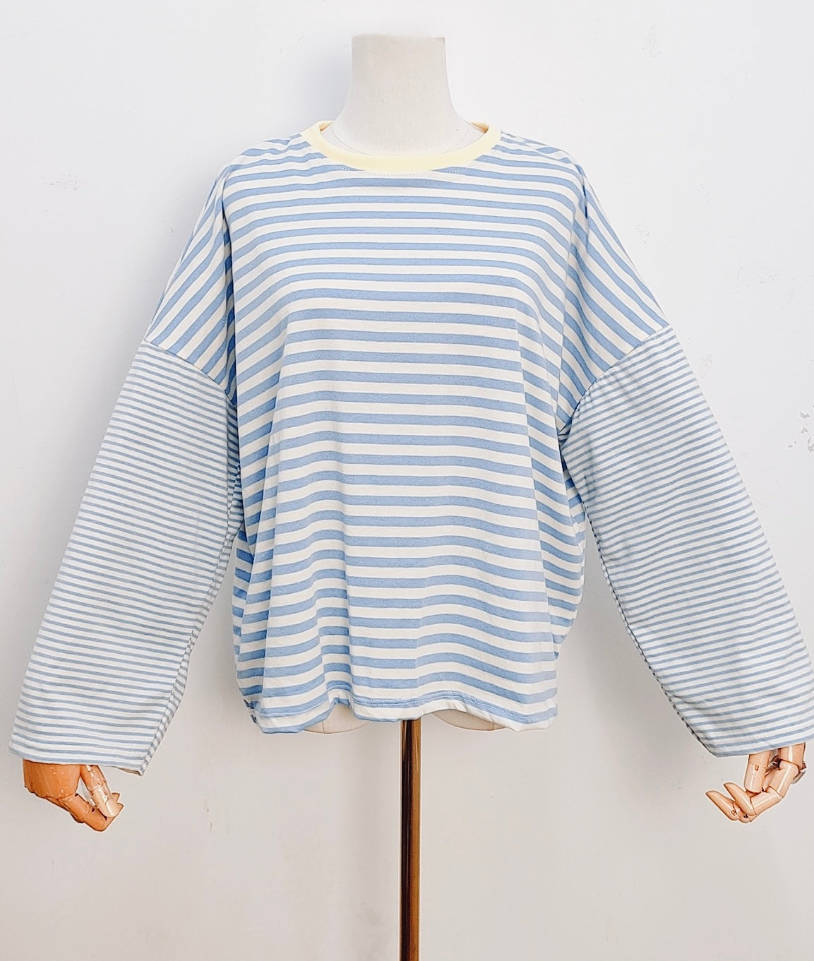 T-shirt Marine bleu & blanc