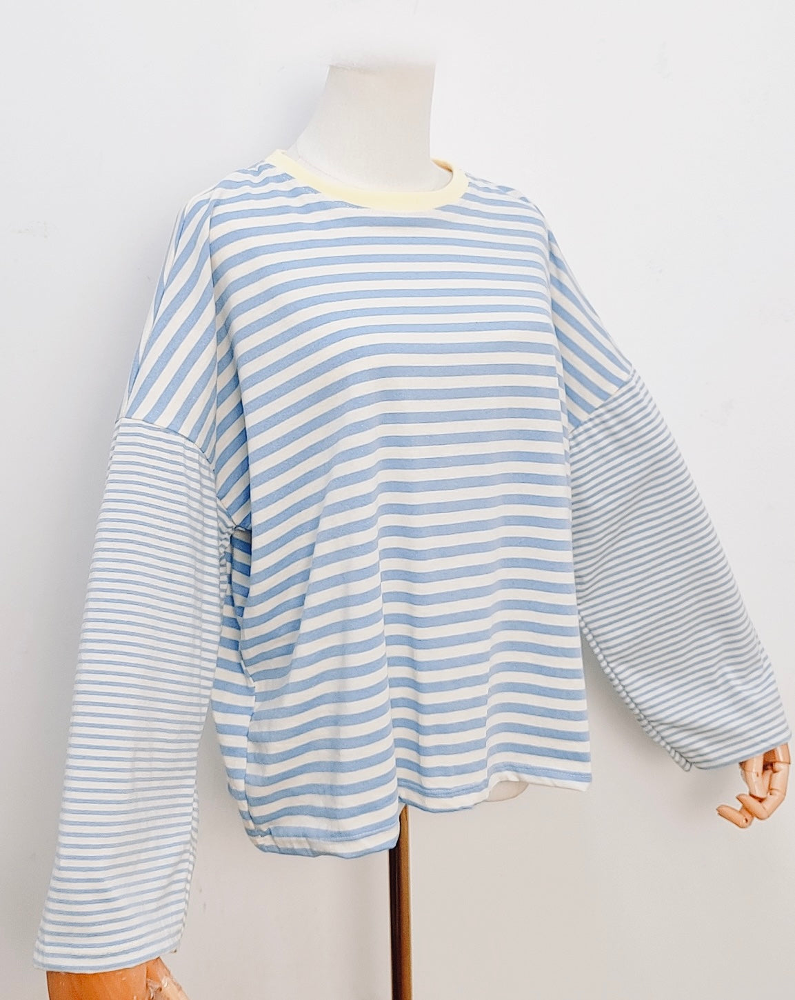 T-shirt Marine bleu & blanc