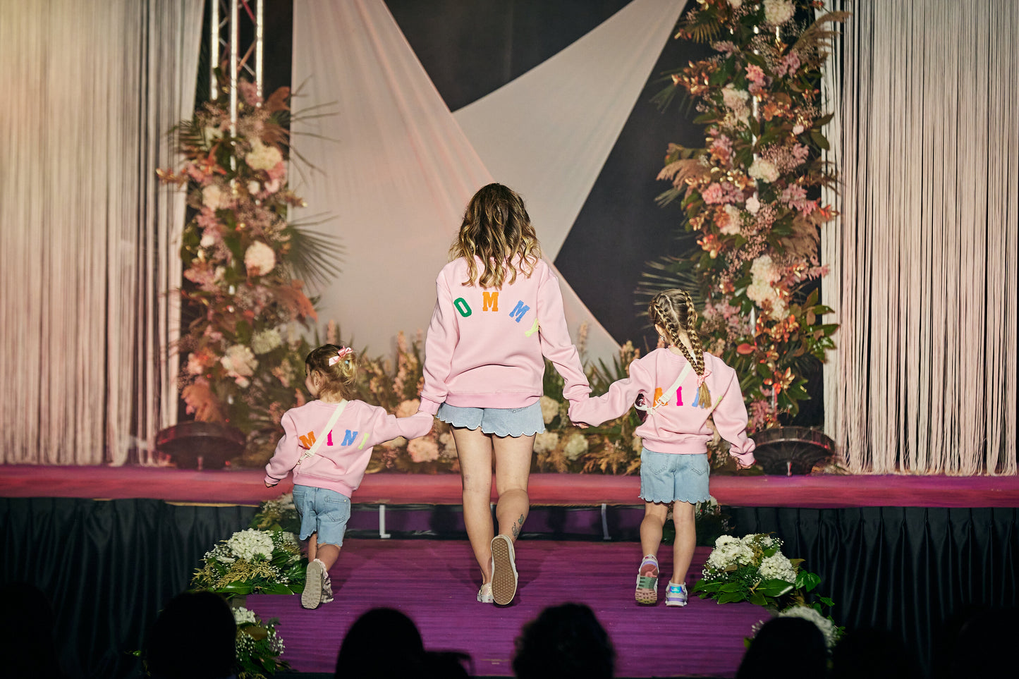 Sweat Mini enfant rose