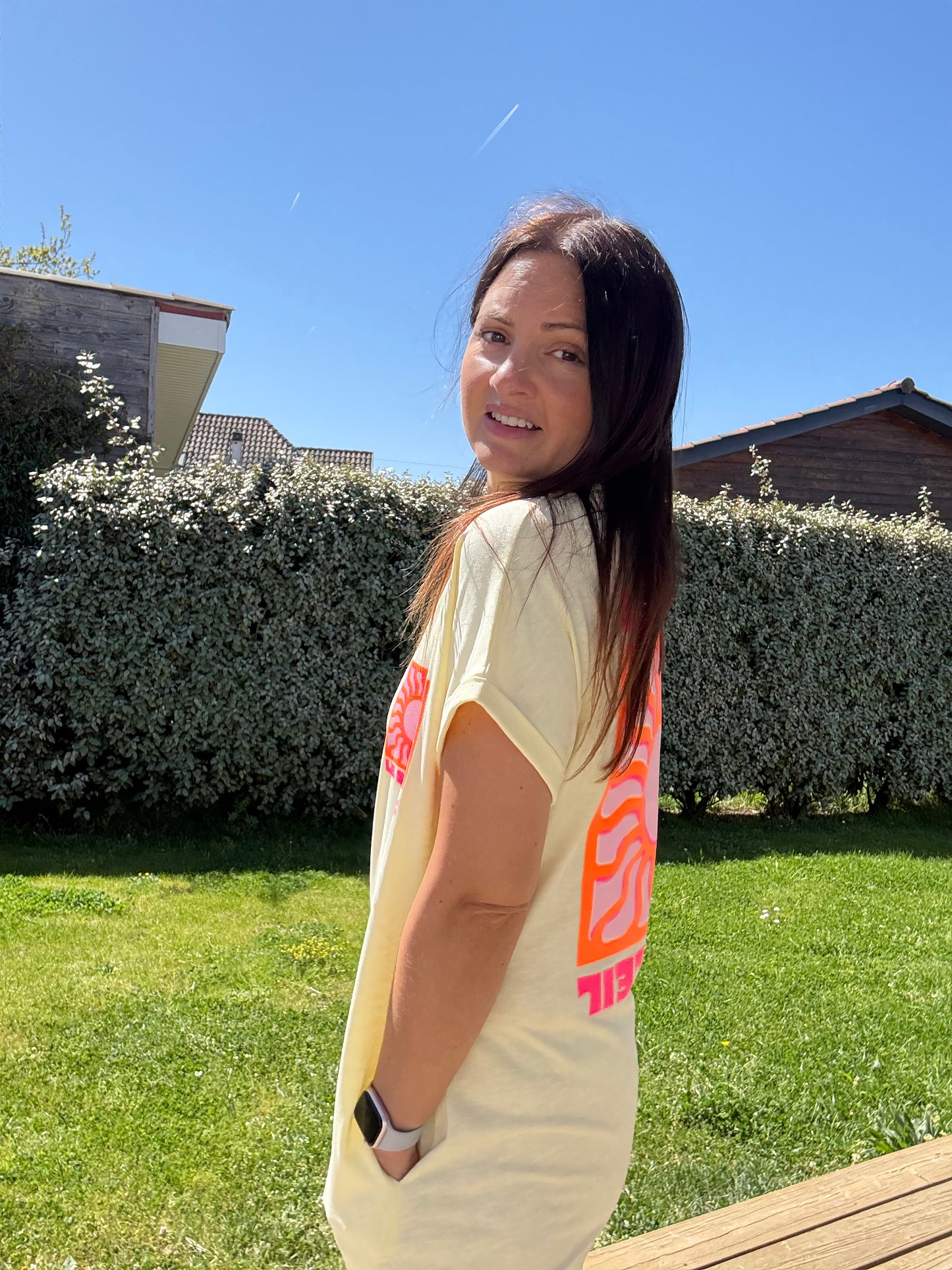 Robe Soleil jaune