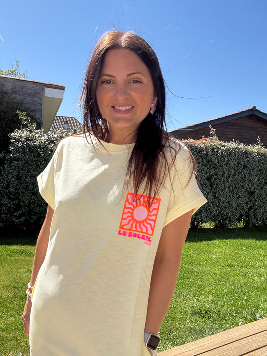 Robe Soleil jaune