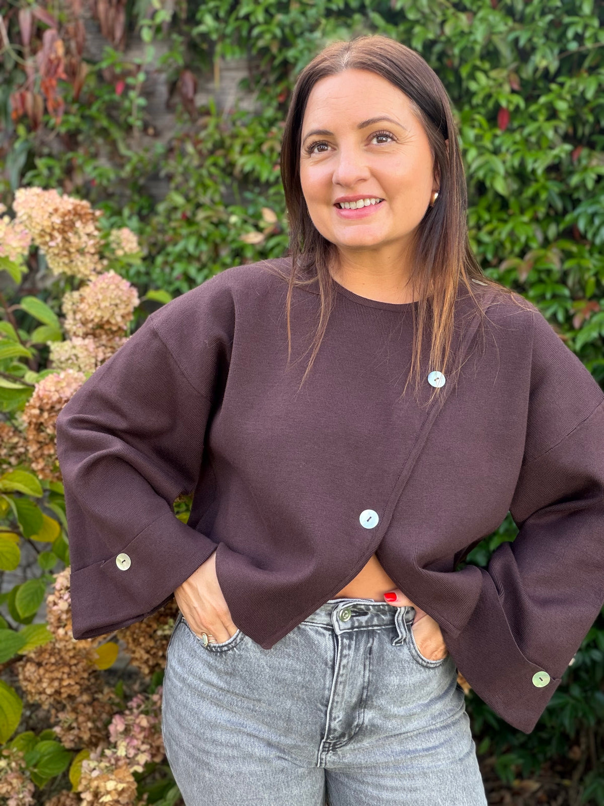 Pull Auguste chocolat