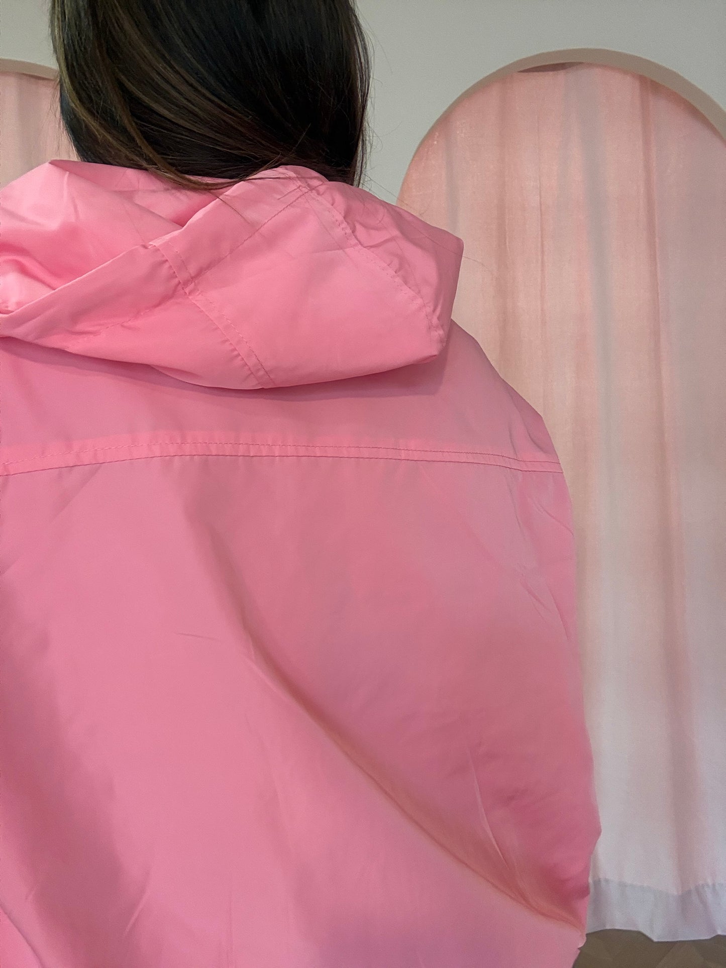 Veste Élodie imperméable rose