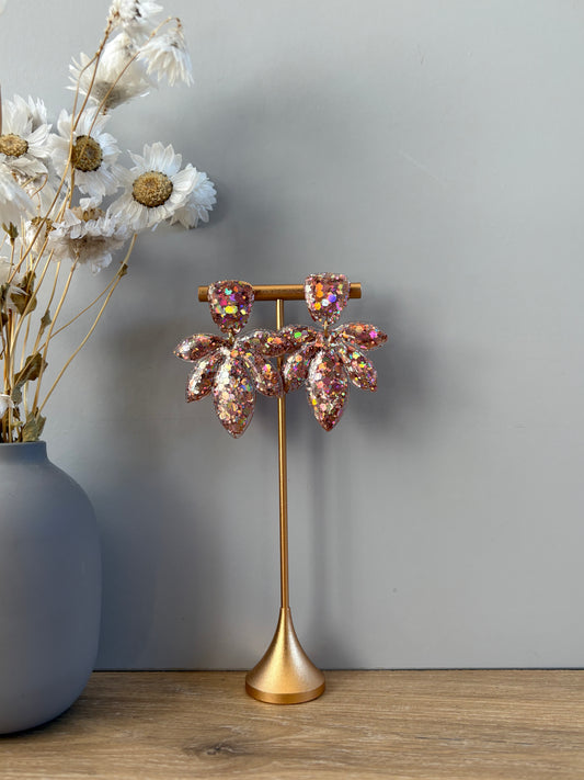 Boucles d'oreille pétales