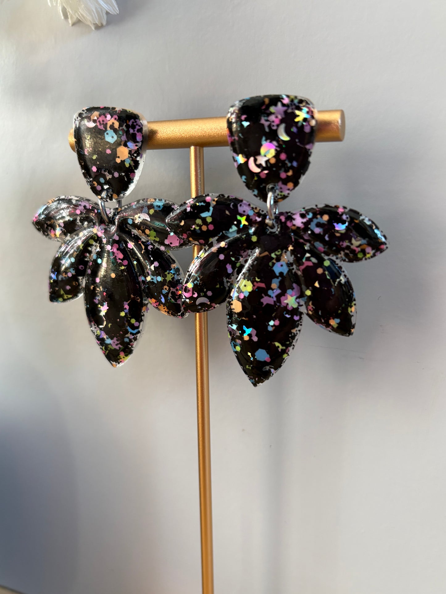 Boucles d'oreille pétales