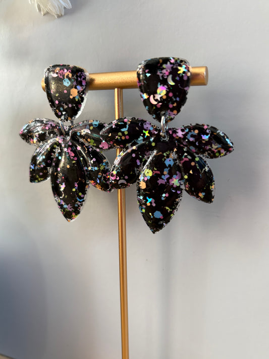 Boucles d'oreille pétales