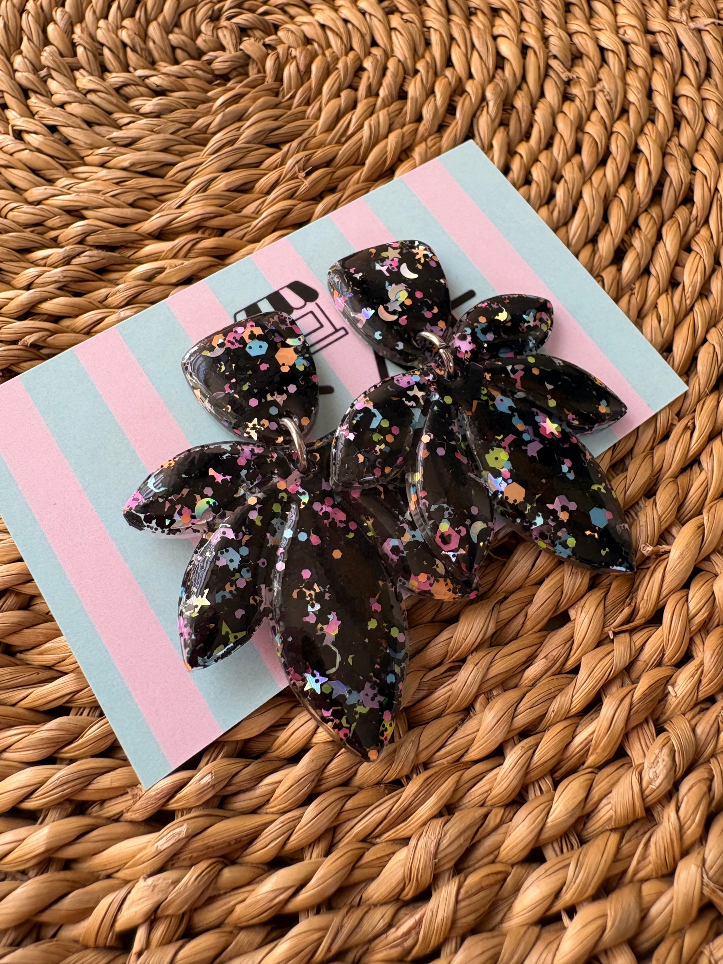 Boucles d'oreille pétales