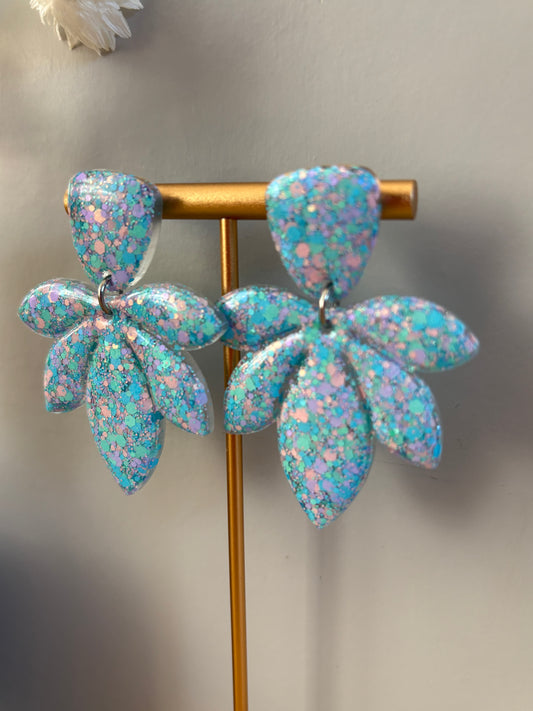 Boucles d'oreille pétales