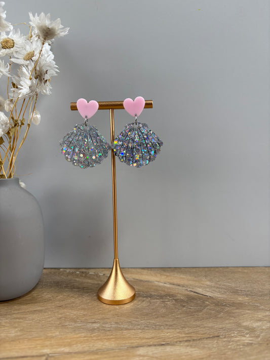 Boucles d'oreilles coquillage