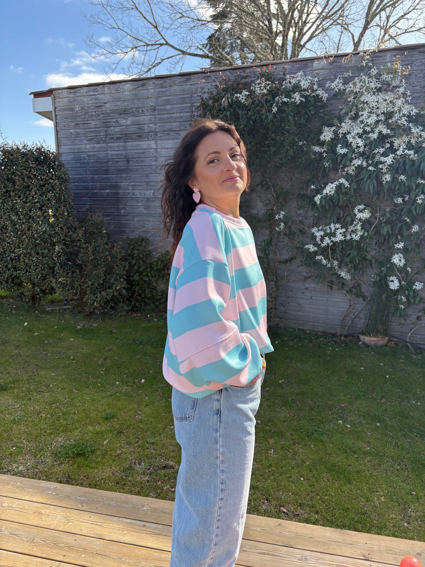 Sweat Steph turquoise