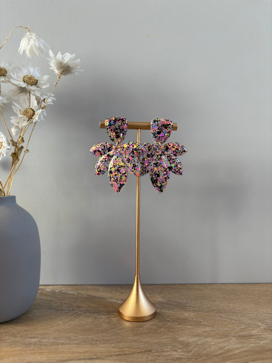 Boucles d'oreille pétales