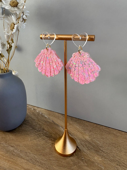 Boucles d'oreilles coquillage