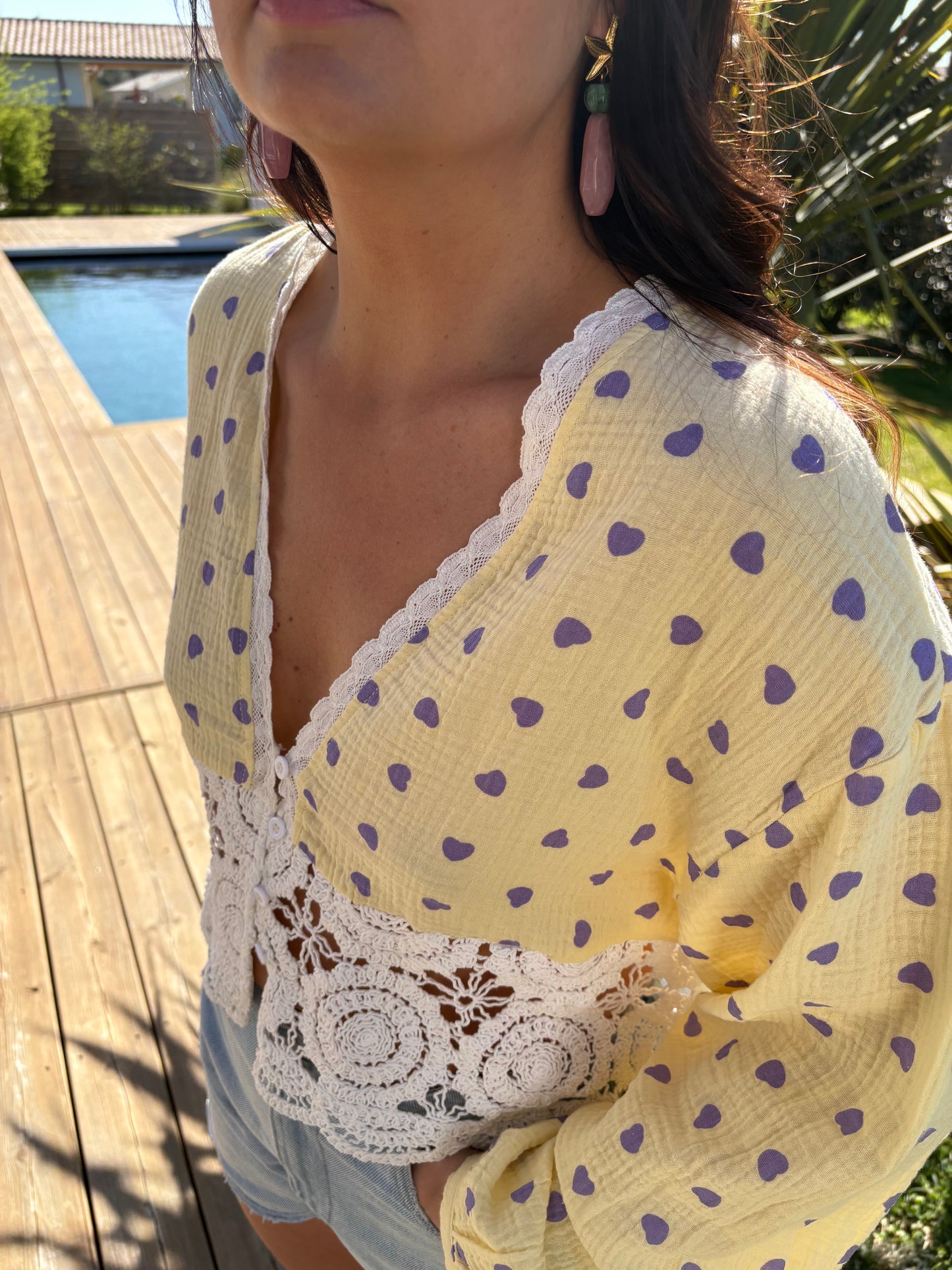 Blouse Zoé jaune