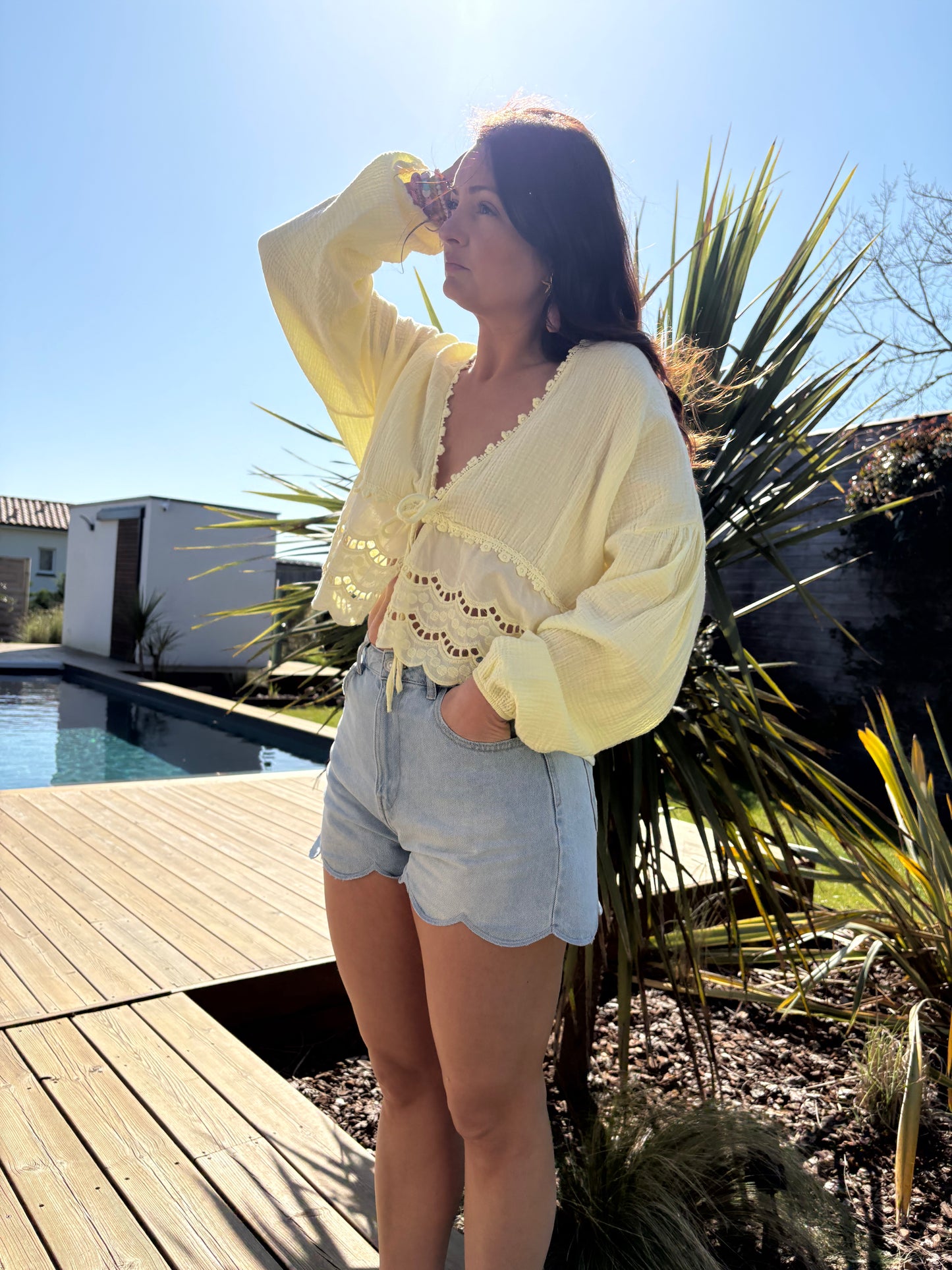 Blouse Louise jaune