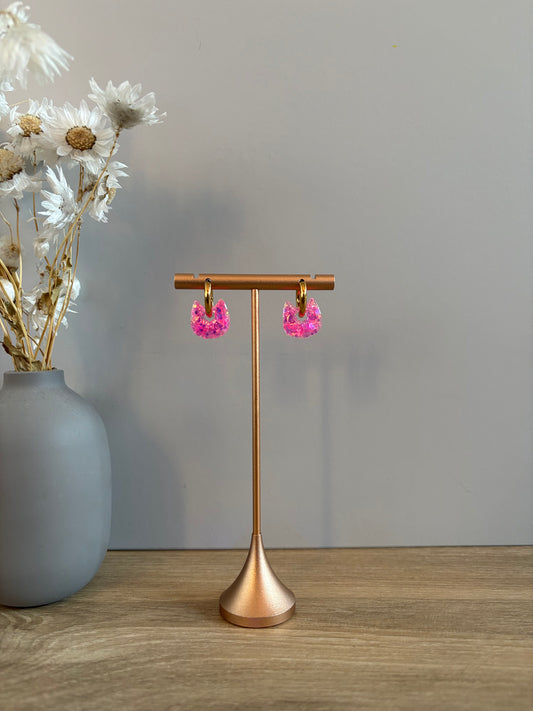 Boucles d'oreille chat enfants