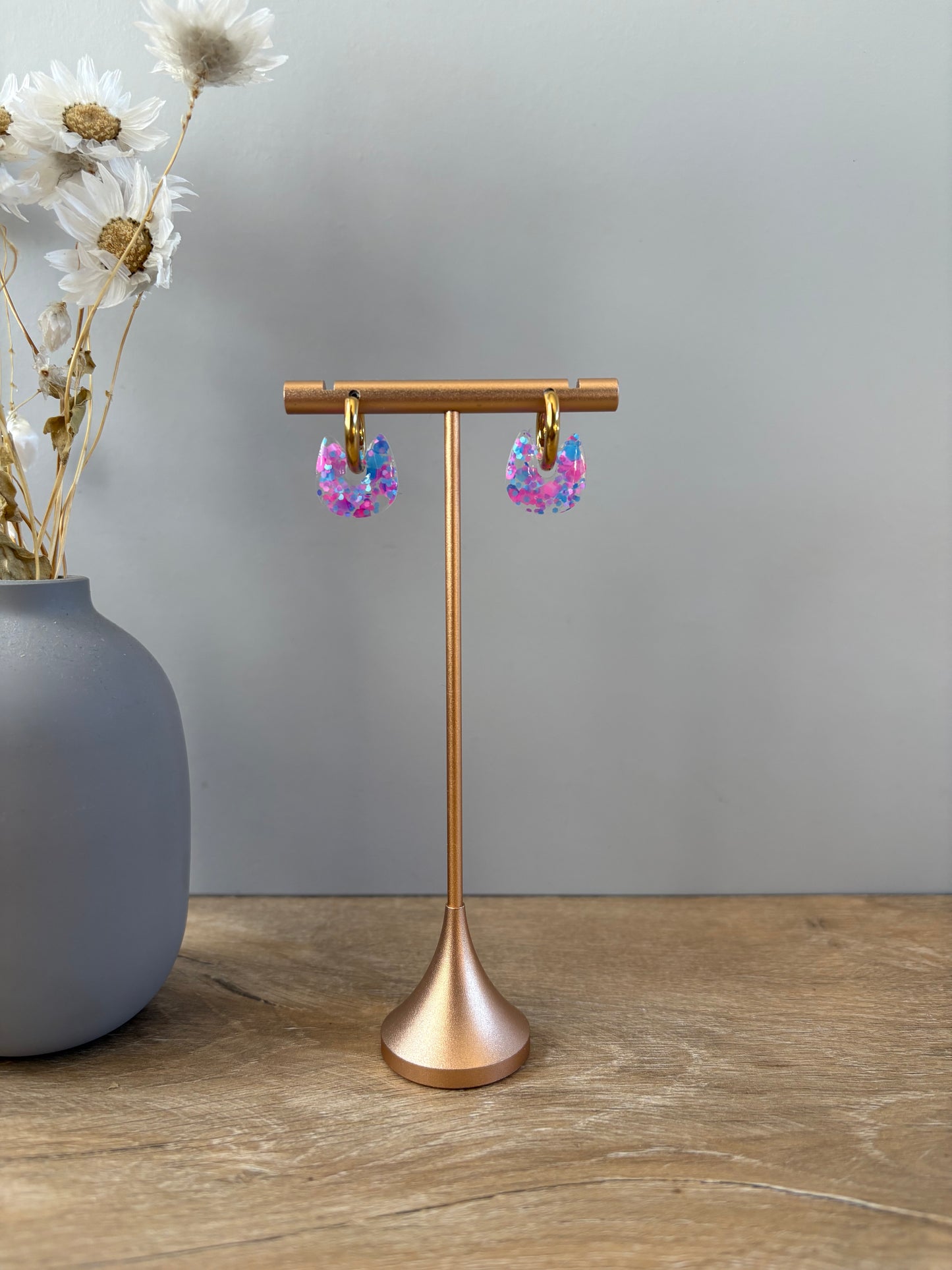 Boucles d'oreille chat enfants