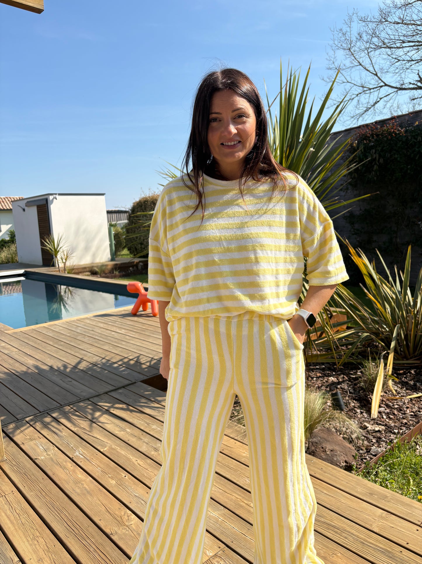 Pantalon Bob jaune