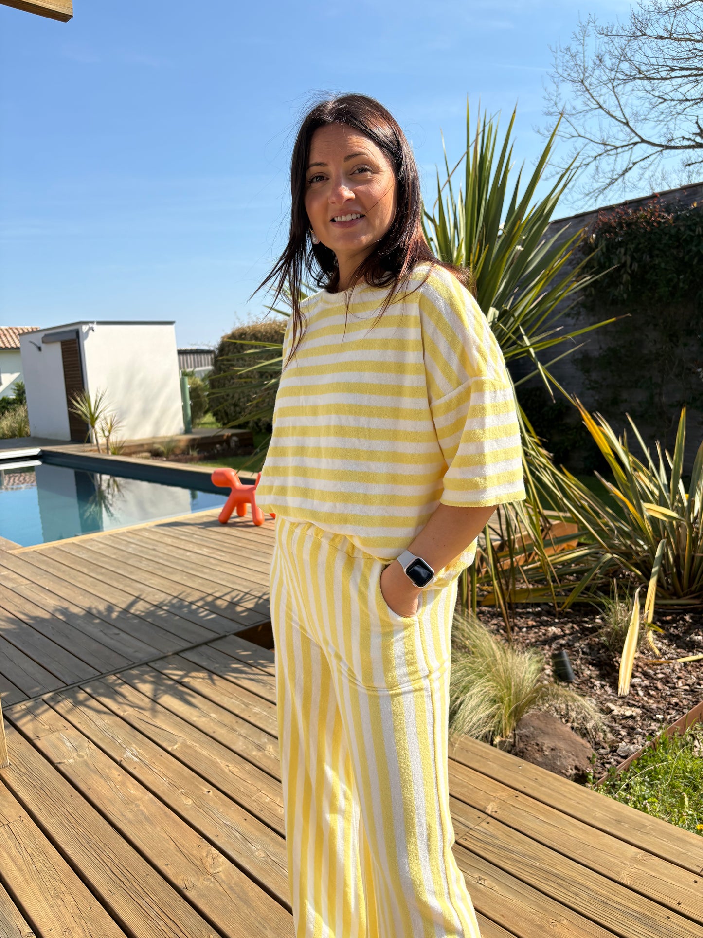 Pantalon Bob jaune