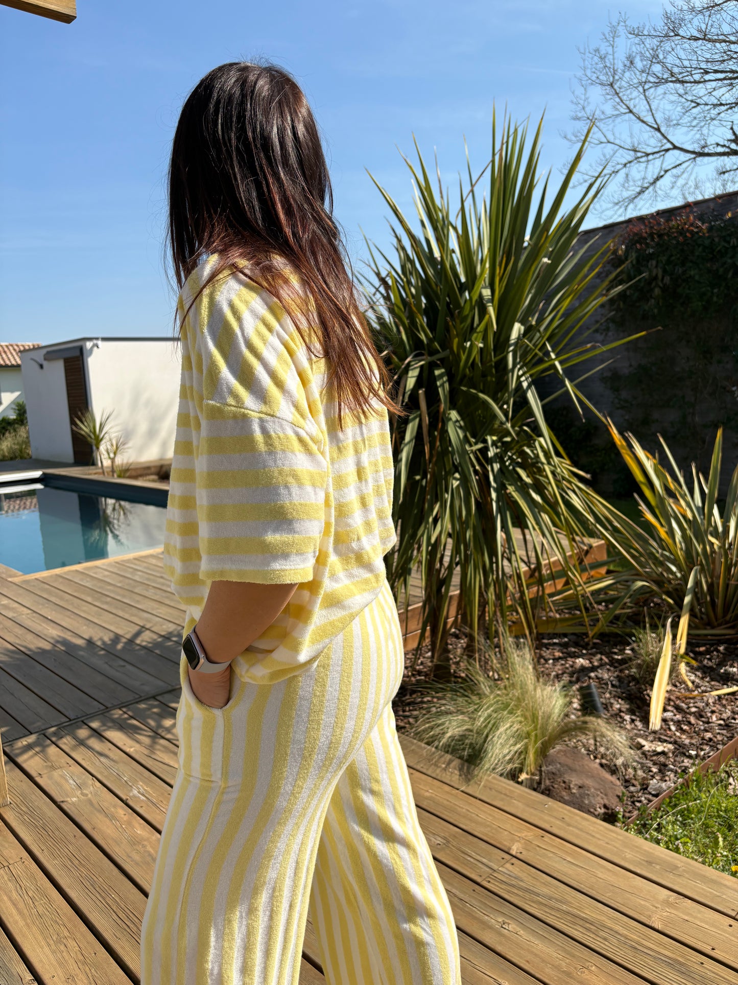Pantalon Bob jaune