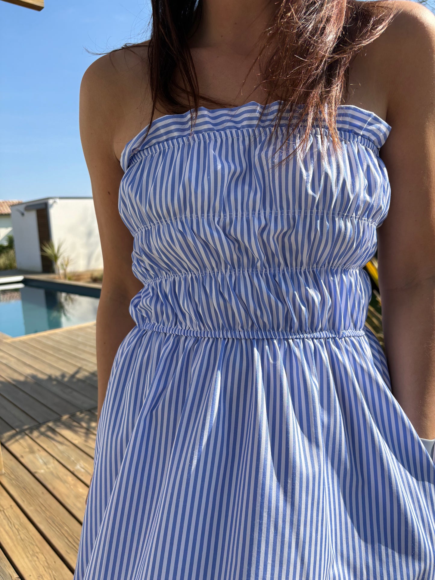 Robe Manon bleue