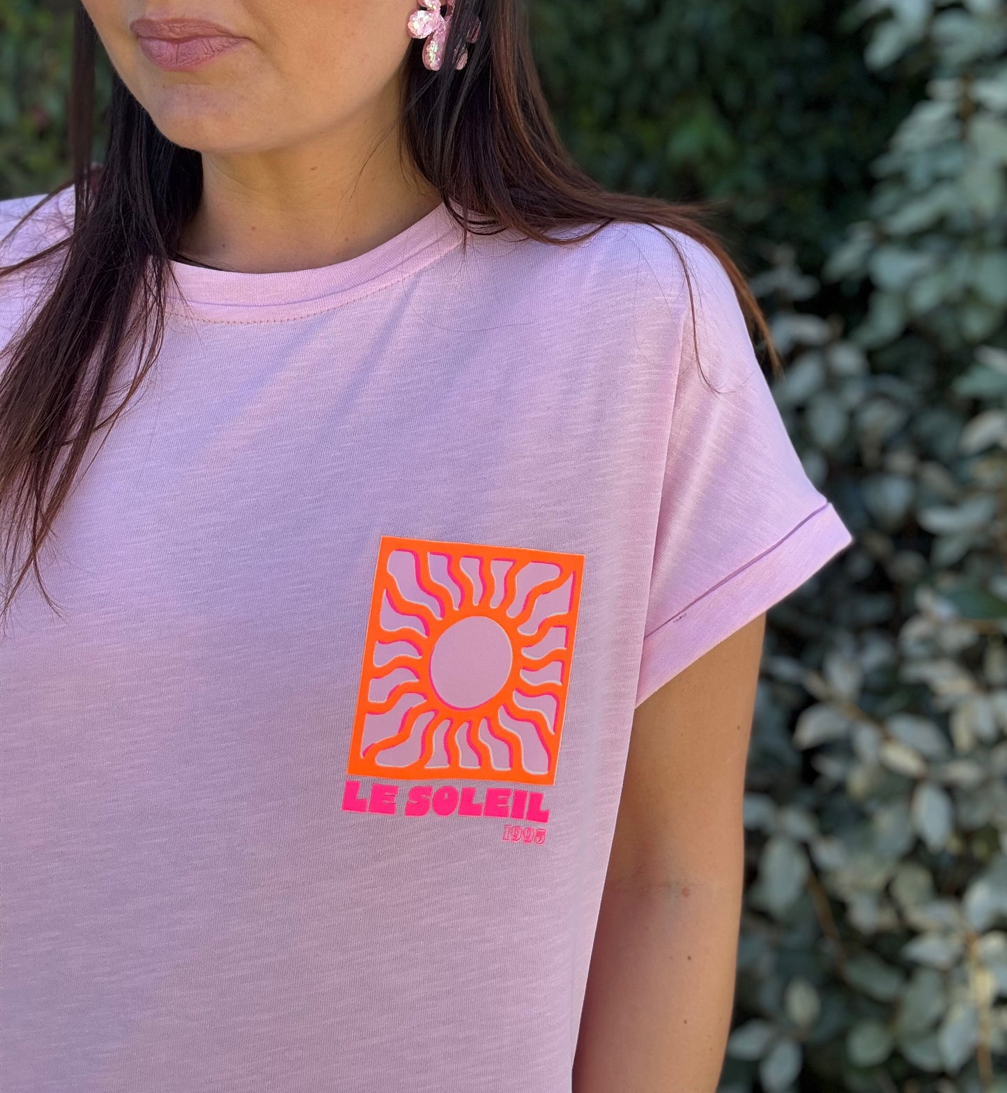 Robe Soleil rose