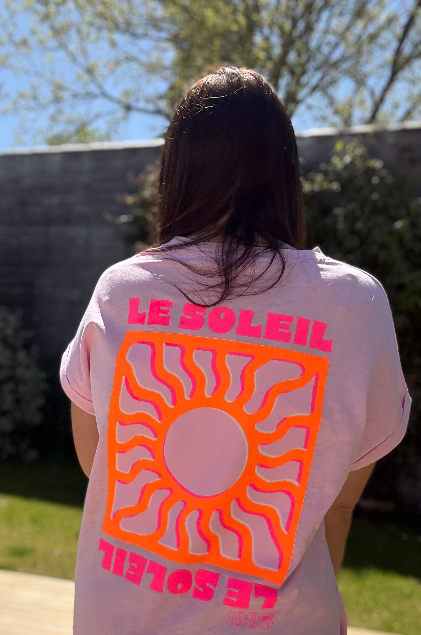Robe Soleil rose