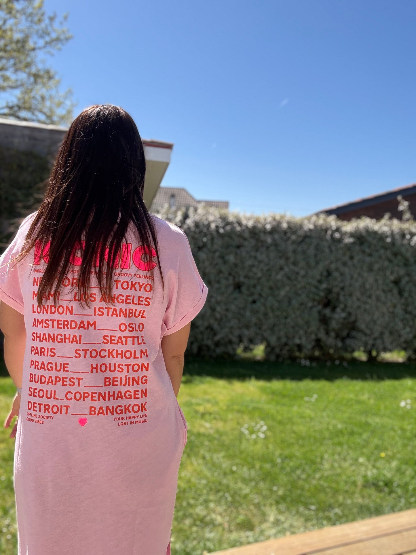Robe Iconic rose