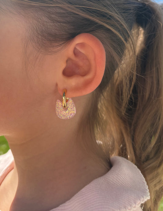 Boucles d'oreille chat enfants