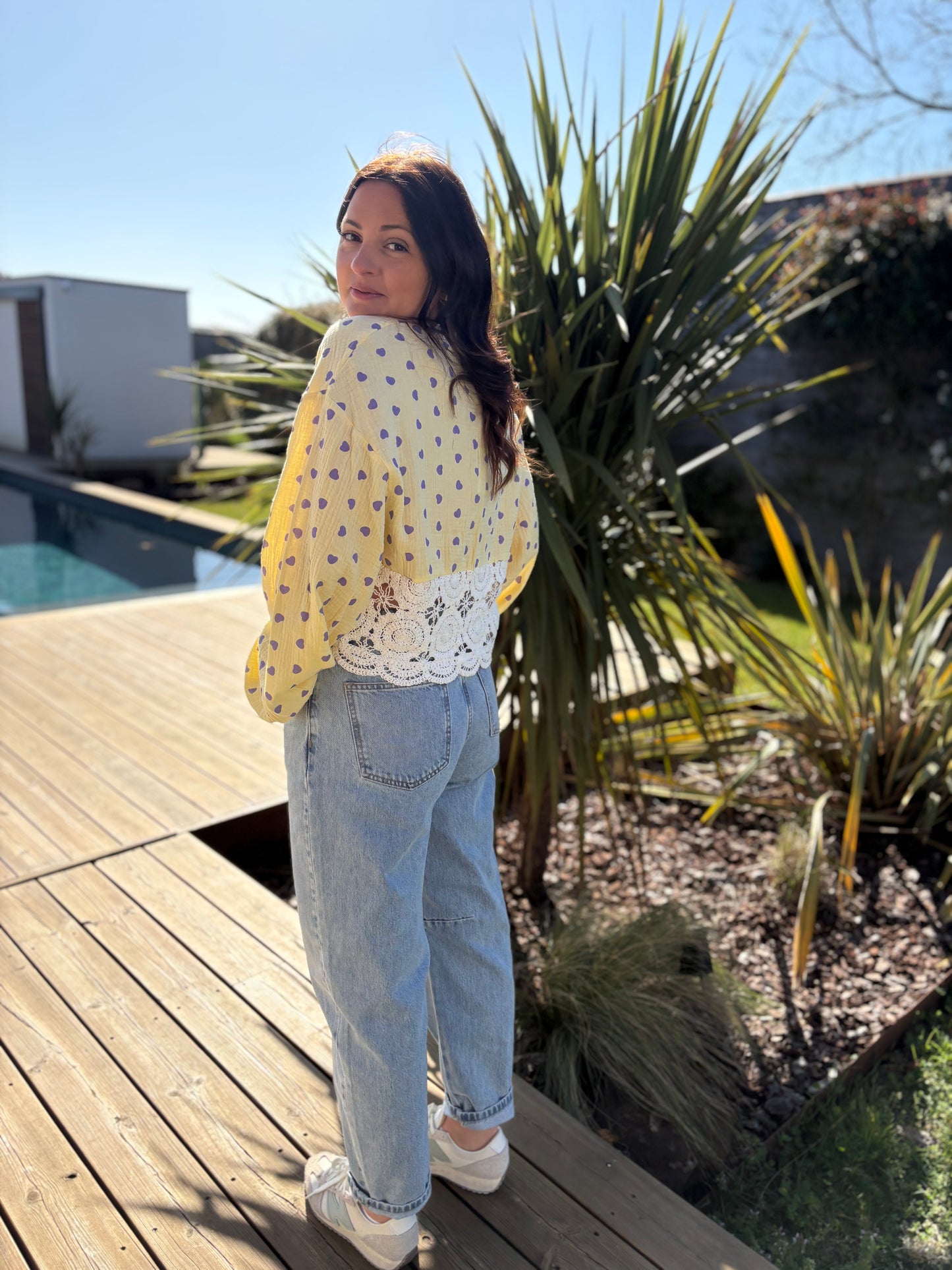 Blouse Zoé jaune