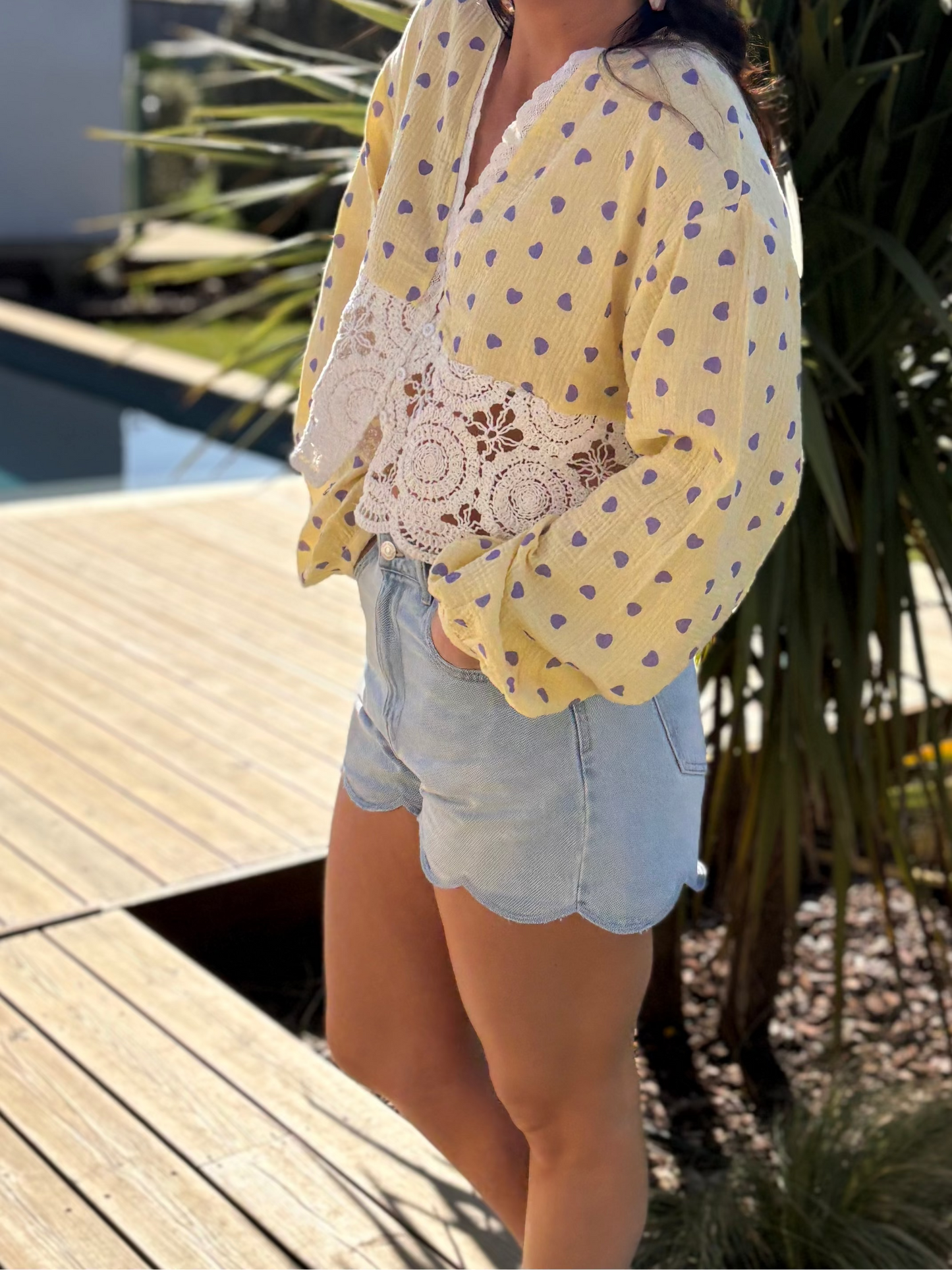 Blouse Zoé jaune