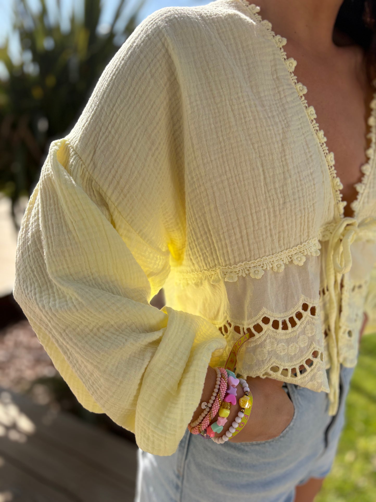 Blouse Louise jaune