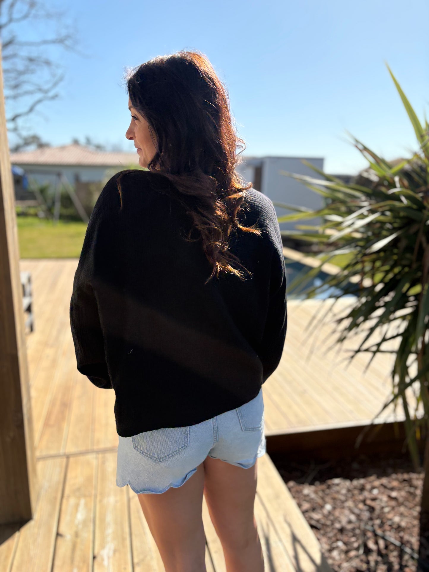 Blouse Louise noire