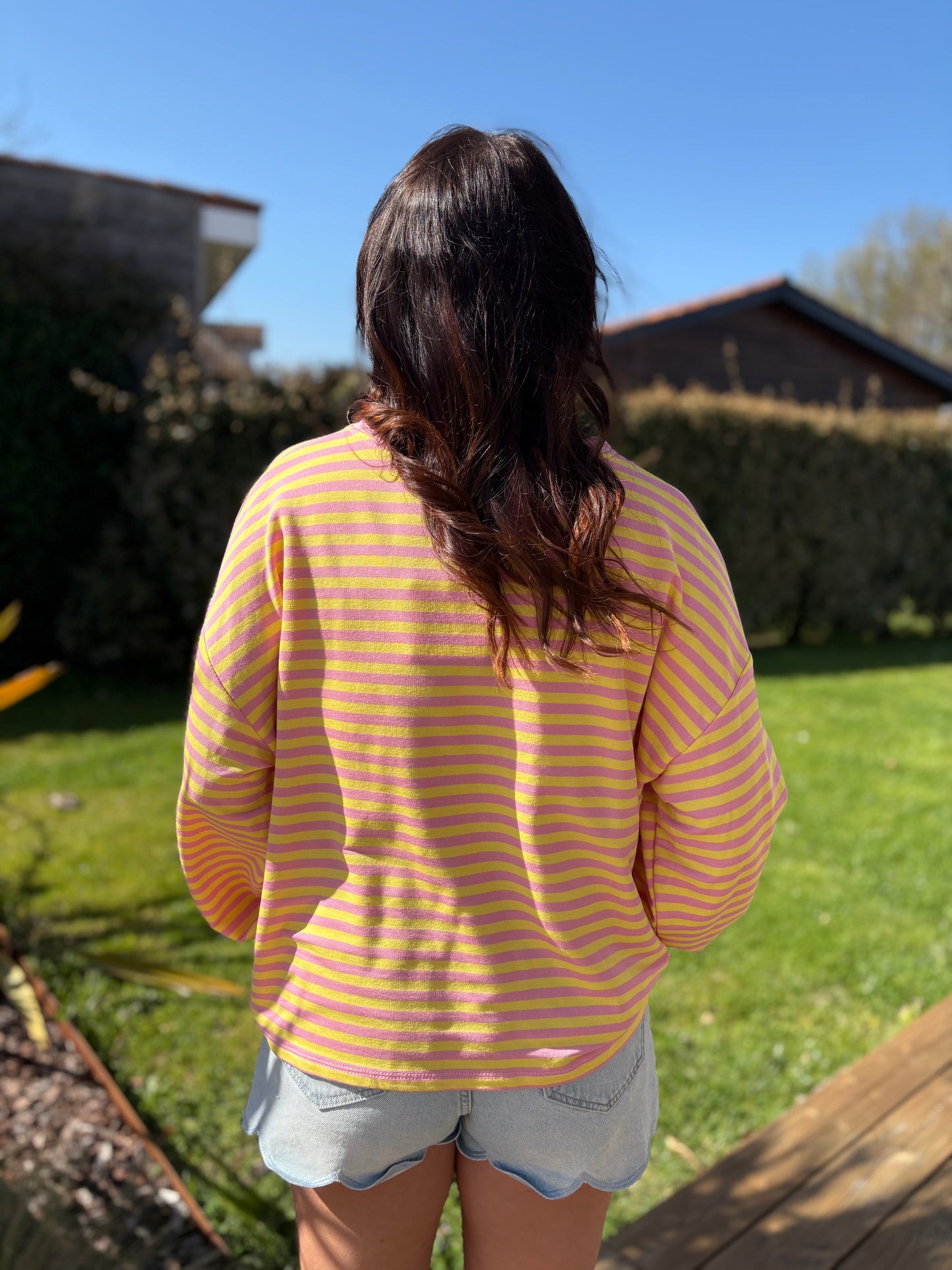Top Nina jaune