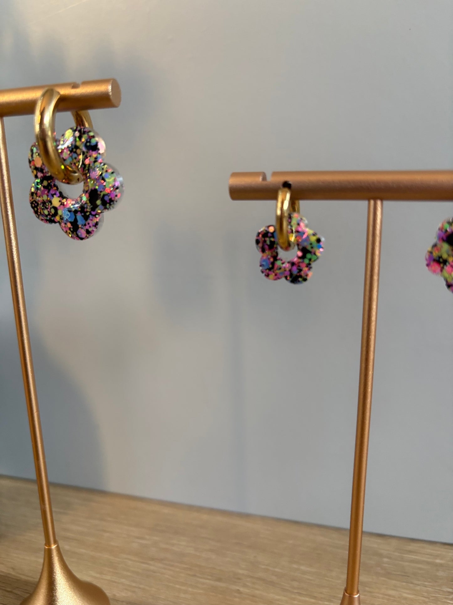 Boucles d'oreille fleur enfants
