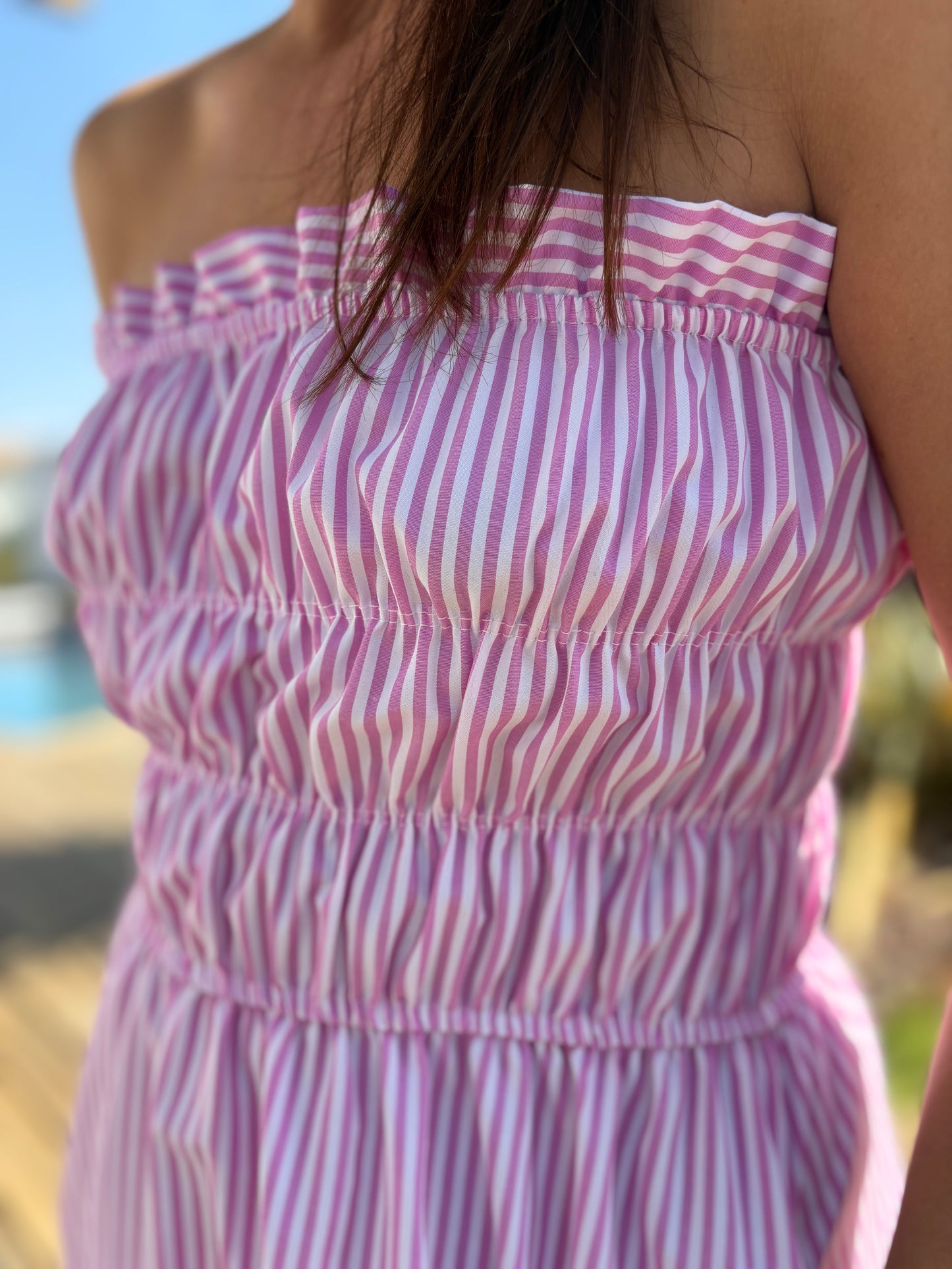 Robe Manon rose